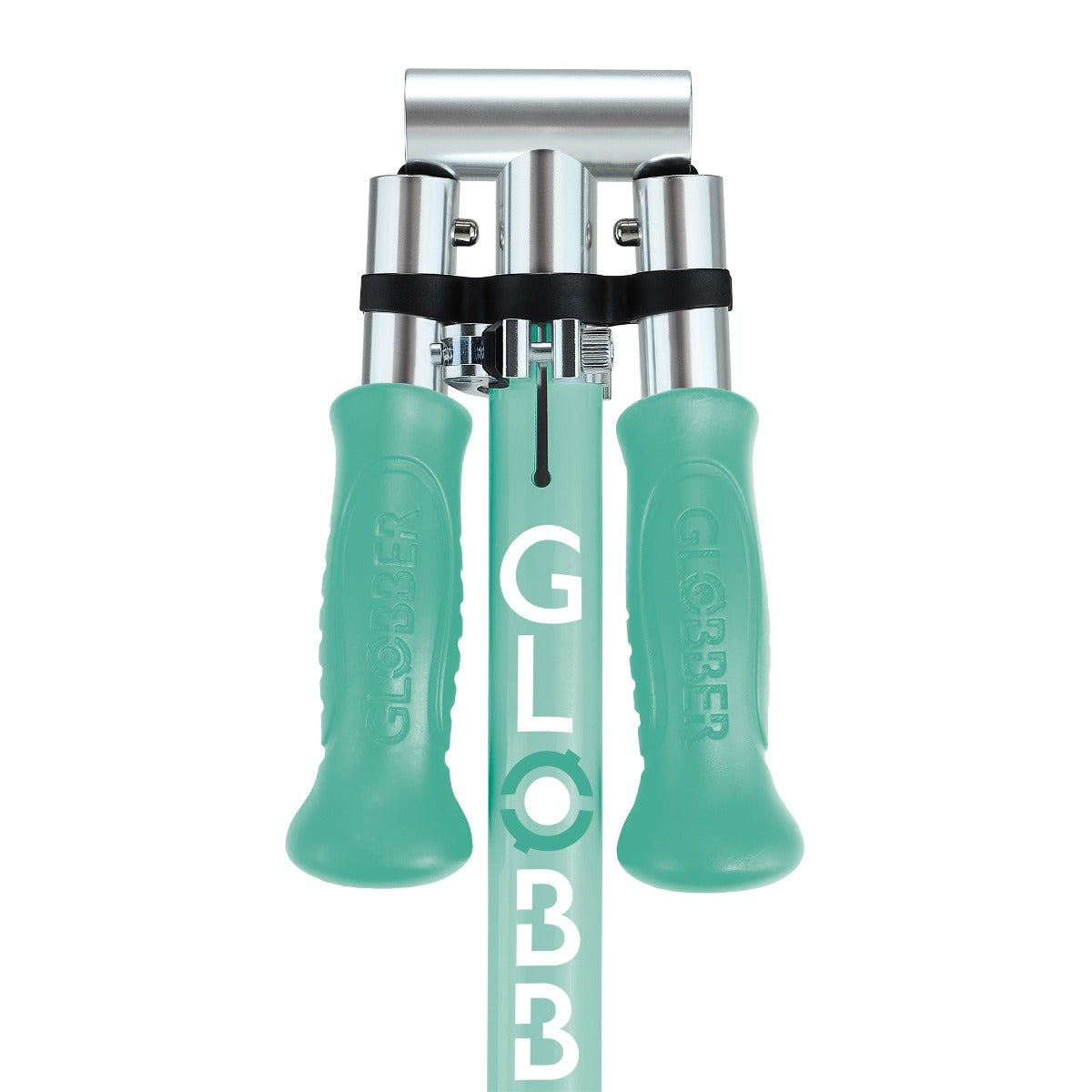 Globber Flow Foldable Junior Lights 2-Wheel Scooter (LED Wheels) - Mint