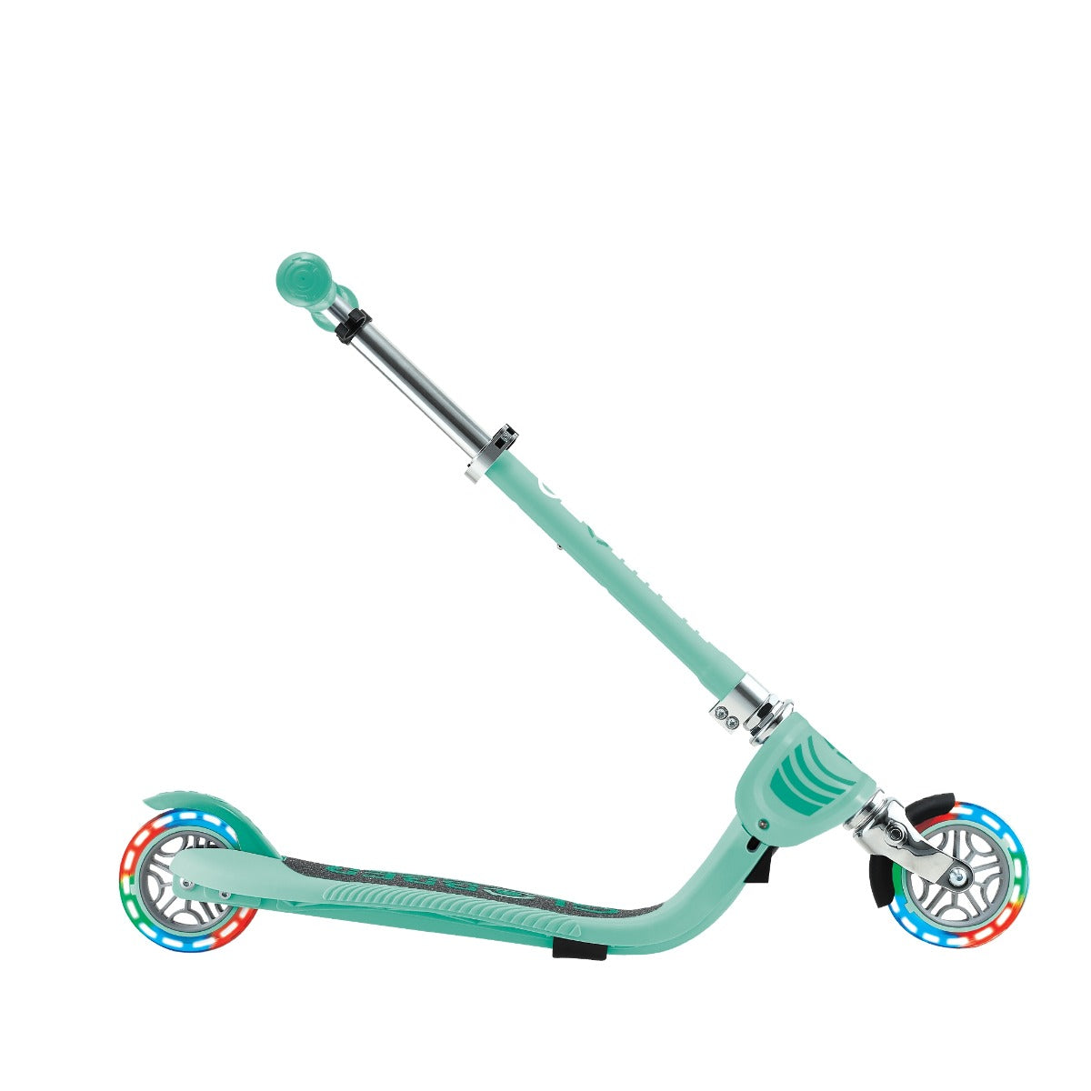 Globber Flow Foldable Junior Lights 2-Wheel Scooter (LED Wheels) - Mint