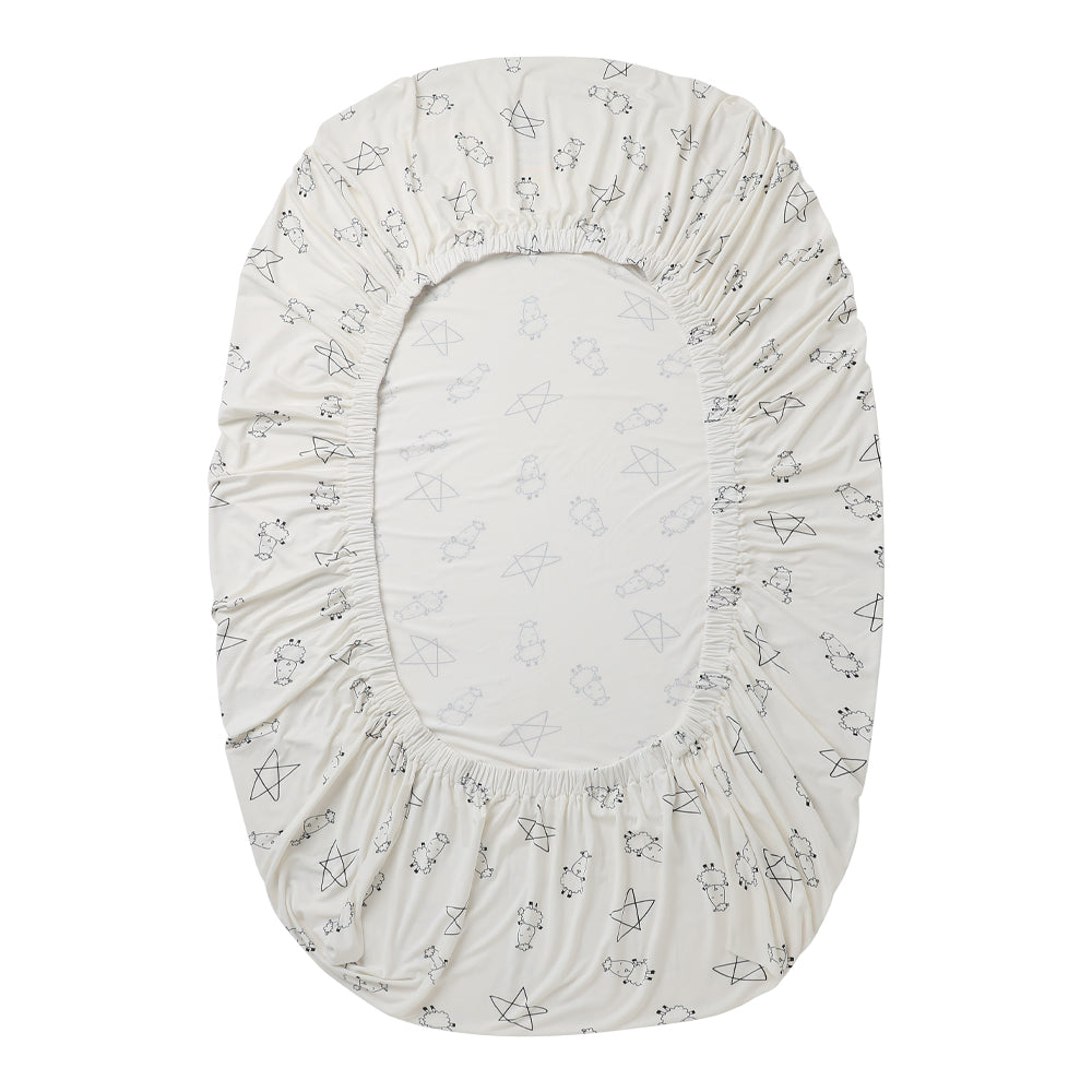 Baa Baa Sheepz Cot Mattress Sheet (27 Designs) - Pupsik Singapore