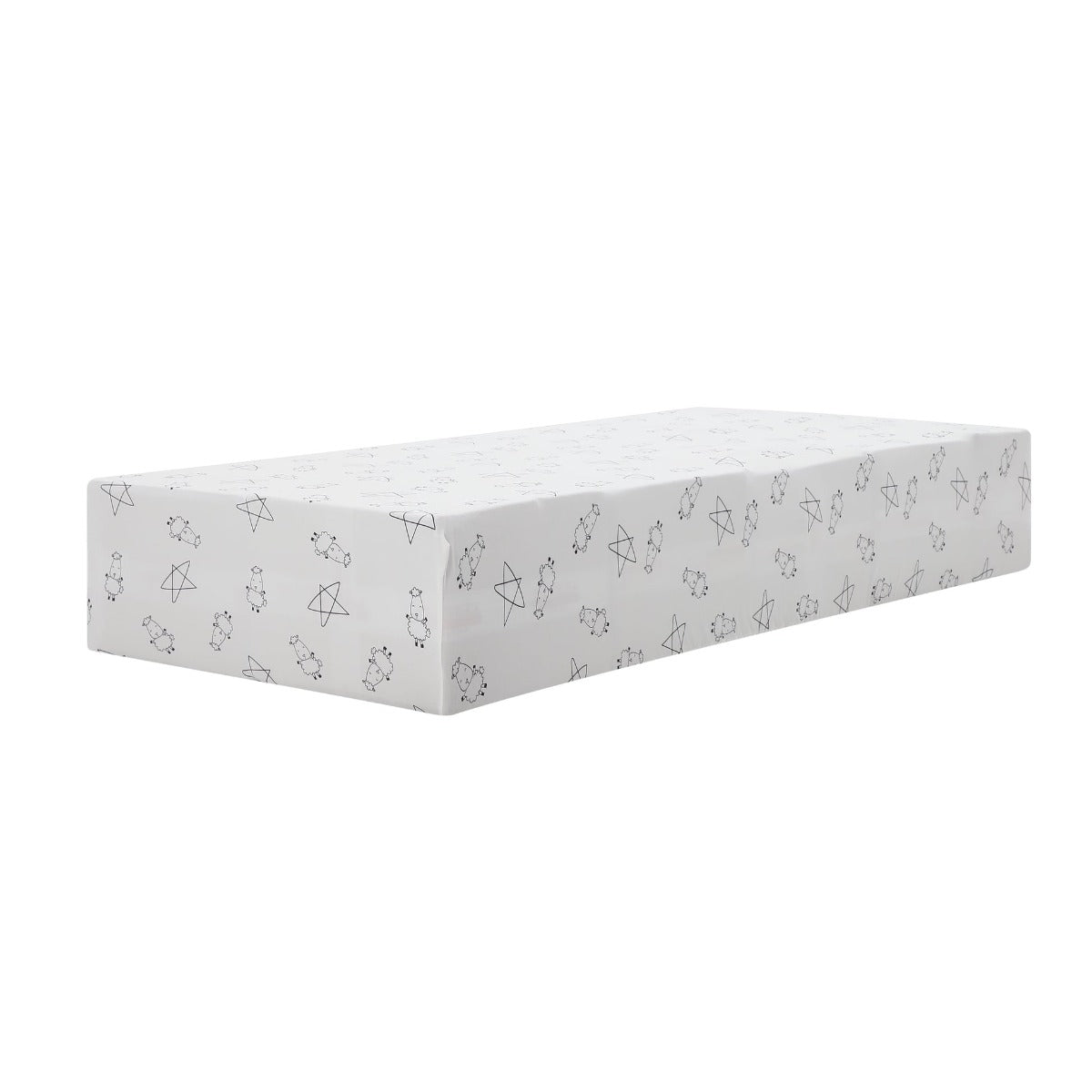 Baa Baa Sheepz Cot Mattress Sheet (27 Designs) - Pupsik Singapore