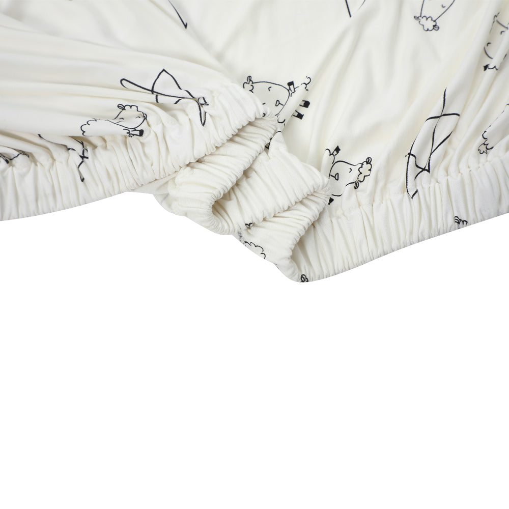 Baa Baa Sheepz Single Bed Mattress Sheet (8 Designs) - Pupsik Singapore