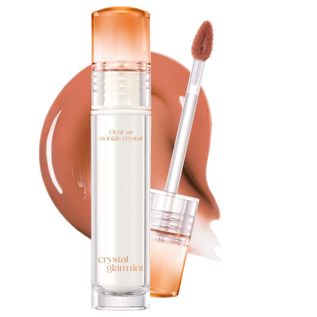 CLIO Crystal Glam Lip Tint, 3.4g (12 Shades) - Pupsik Singapore