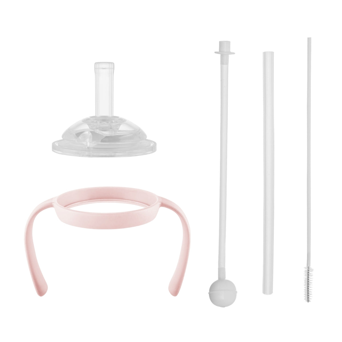 Moyuum 360-degree All-In-One Bottle Straw Set, 5pk (6 Colors)