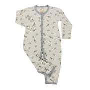 Baa Baa Sheepz Baby Middle Snap Romper - Small Star & Sheep Yellow (Multiple Sizes)