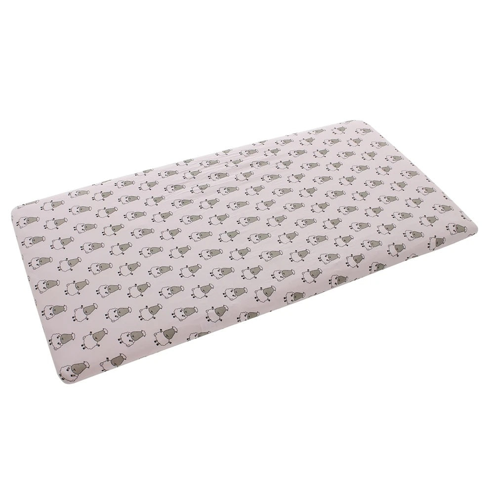 Baa Baa Sheepz Cot Mattress Sheet (27 Designs) - Pupsik Singapore