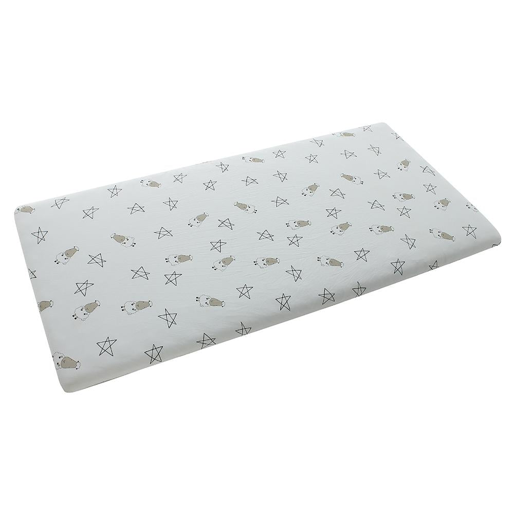 Baa Baa Sheepz Cot Mattress Sheet (27 Designs) - Pupsik Singapore