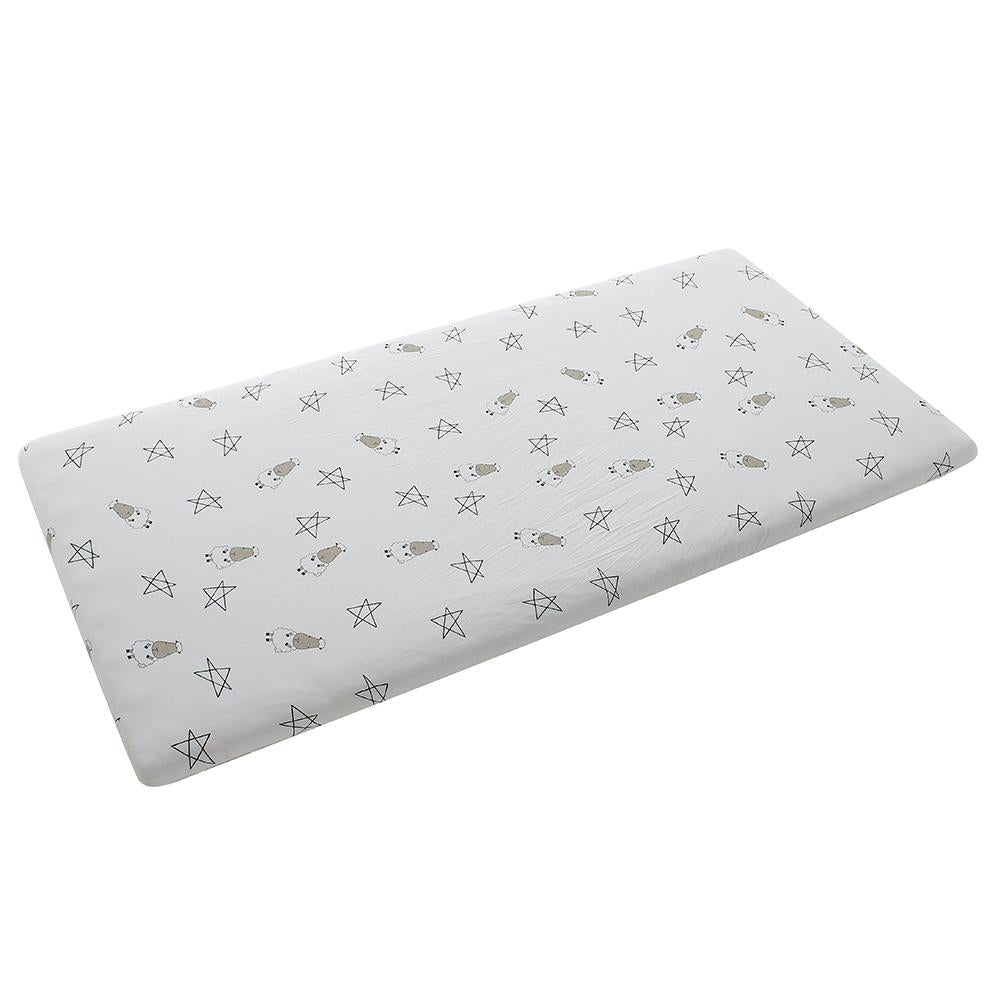 Baa Baa Sheepz Cot Mattress Sheet (27 Designs) - Pupsik Singapore