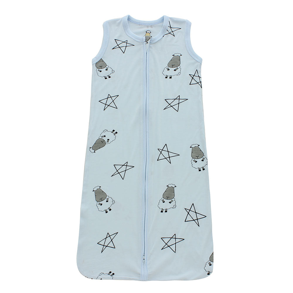 Baa Baa Sheepz Wearable Blanket Zip Sleep Bag - Big Star & Sheepz Blue (3 Sizes)
