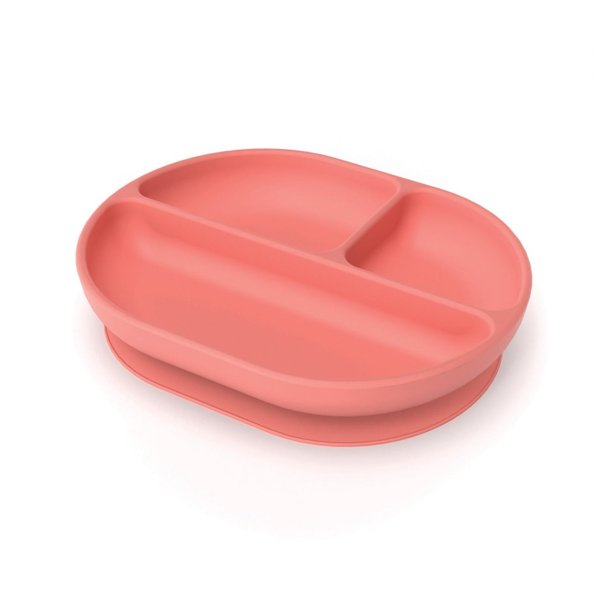 EKOBO Divided Silicone Suction Plate (4 Colors) - Pupsik Singapore