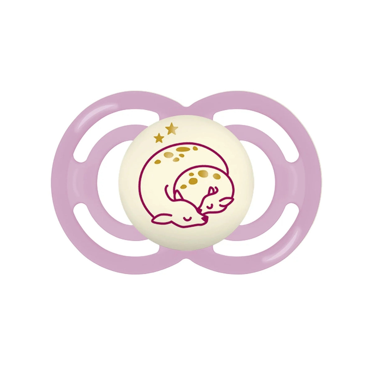 MAM Perfect Night Pacifier with Case, 16M+ (3 Assorted Designs)