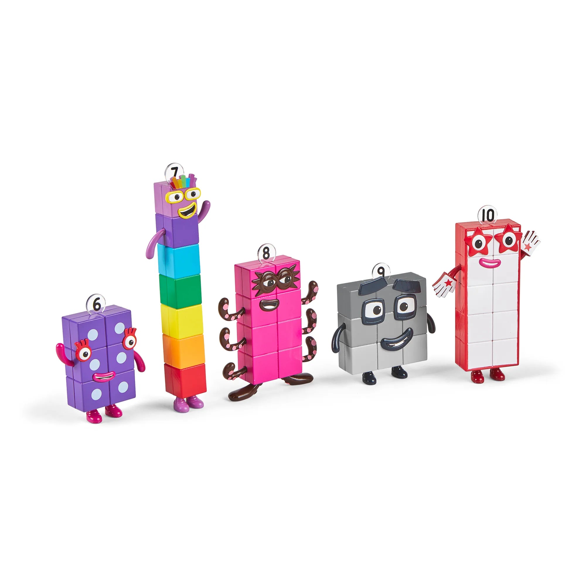Numberblocks Friends One to Five/Six To Ten Figure Set (2 Types)