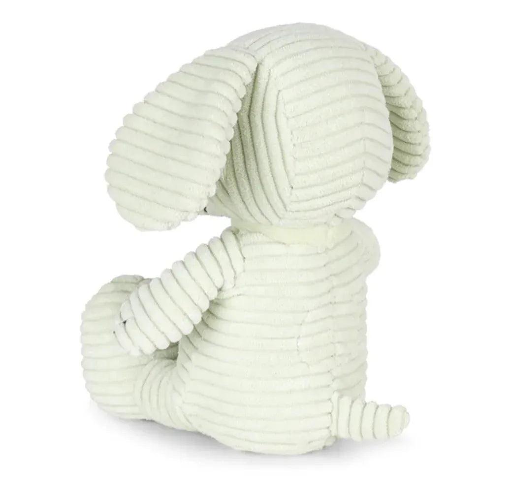 Peanuts Snoopy ECO Corduroy Soft Toy (19cm) - Fresh Mint - Pupsik Singapore