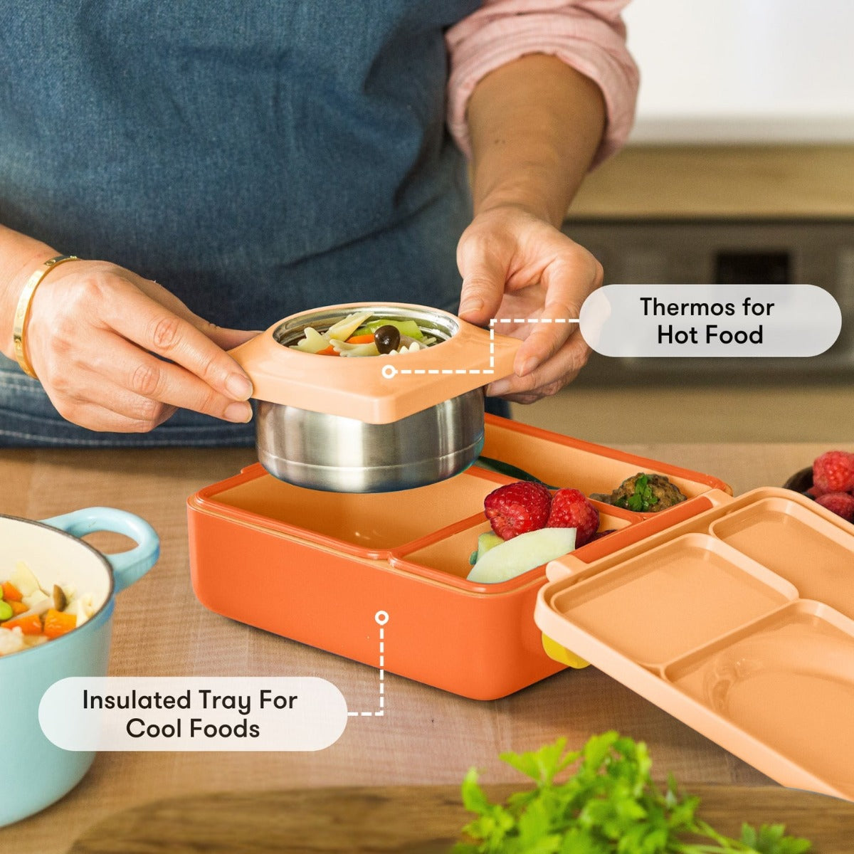 OmieBox Hot & Cold Insulated Bento Box (11 Colours)