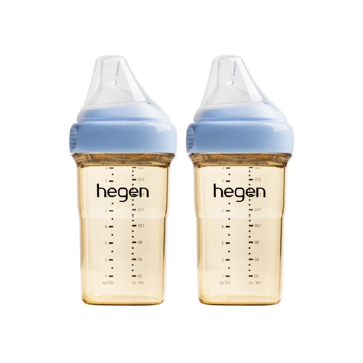Hegen PCTO™ Milk Feeding Bottle PPSU, 240ml/8oz (2-pack) - 4 Colours - Pupsik Singapore