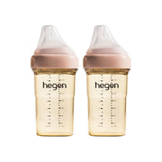 Hegen PCTO™ Milk Feeding Bottle PPSU, 240ml/8oz (2-pack) - 4 Colours