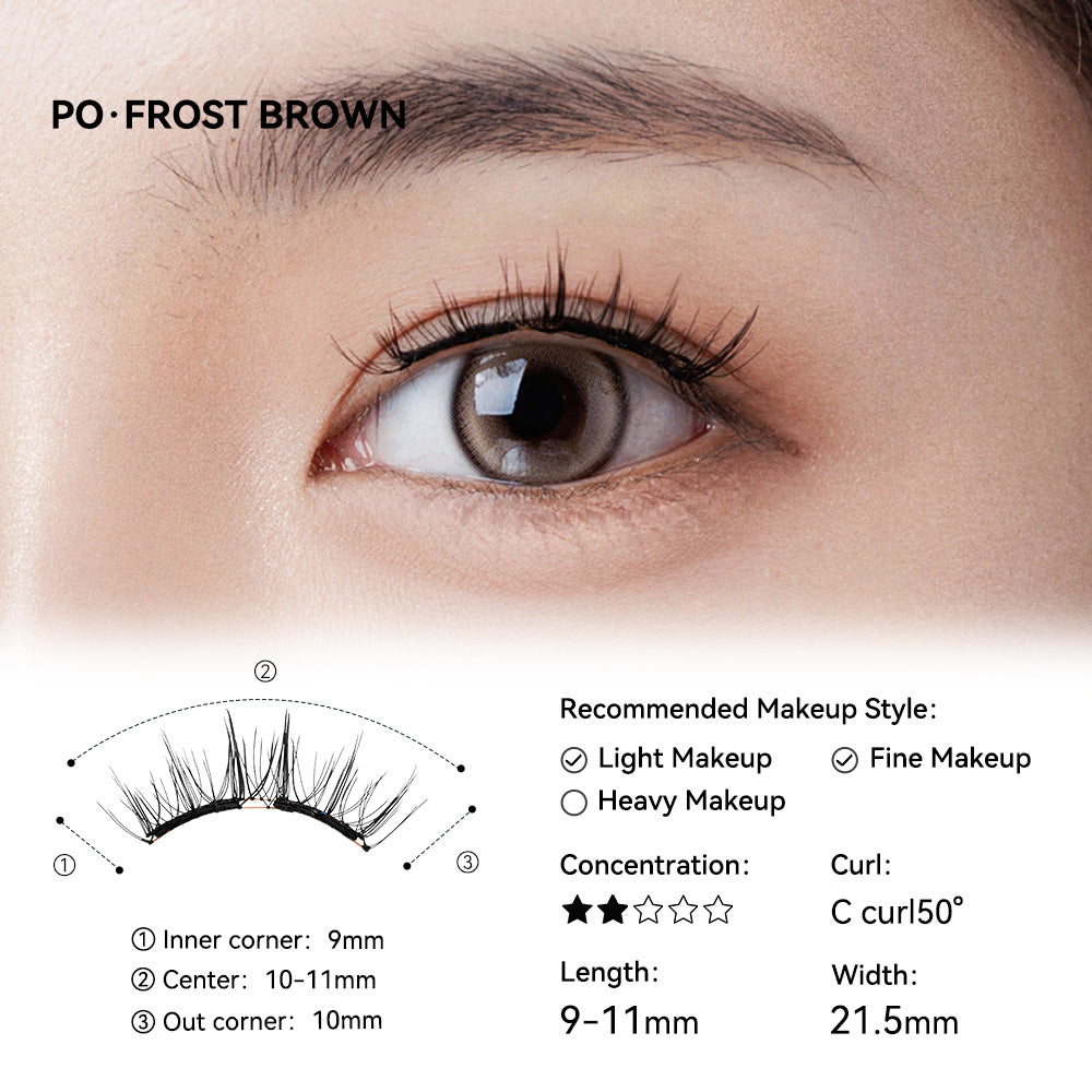 WOSADO Soft Magnetic Eyelashes (20 Types) - Pupsik Singapore