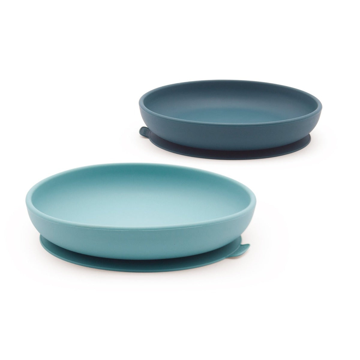 EKOBO Silicone Suction Plate Set, 2pk (2 Colors) - Pupsik Singapore