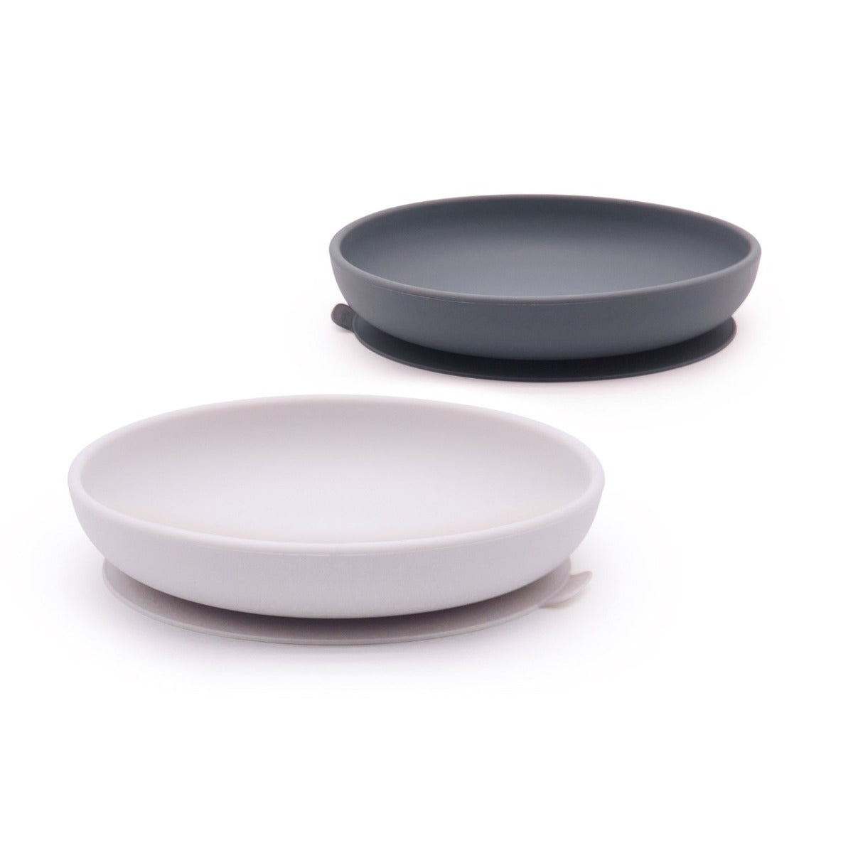 EKOBO Silicone Suction Plate Set, 2pk (2 Colors) - Pupsik Singapore
