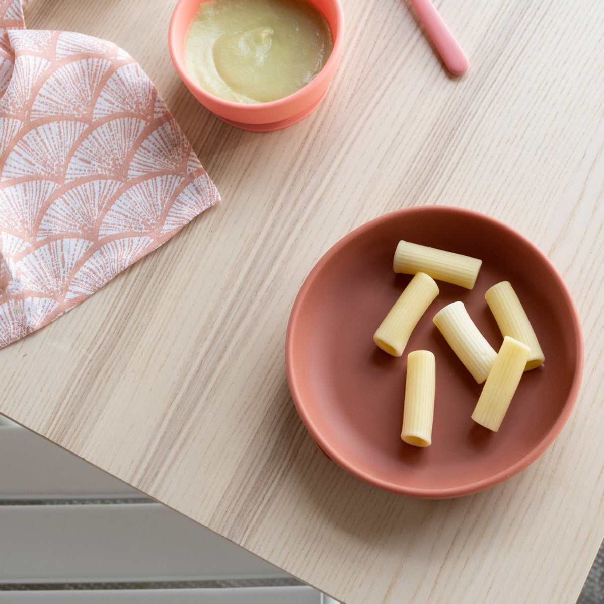 EKOBO Silicone Suction Plate Set, 2pk (2 Colors) - Pupsik Singapore