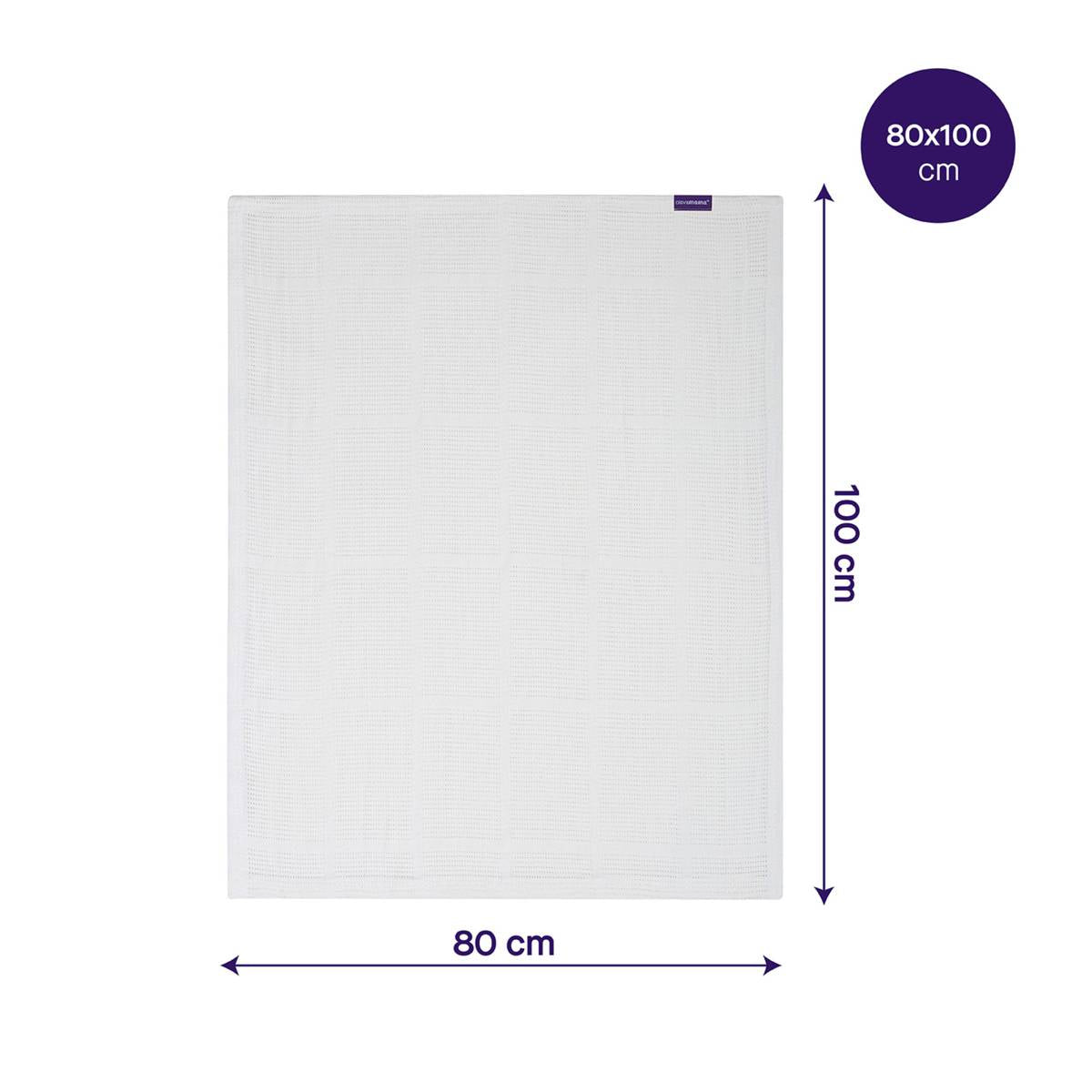 Clevamama Cellular Blanket - 80 x 100cm
