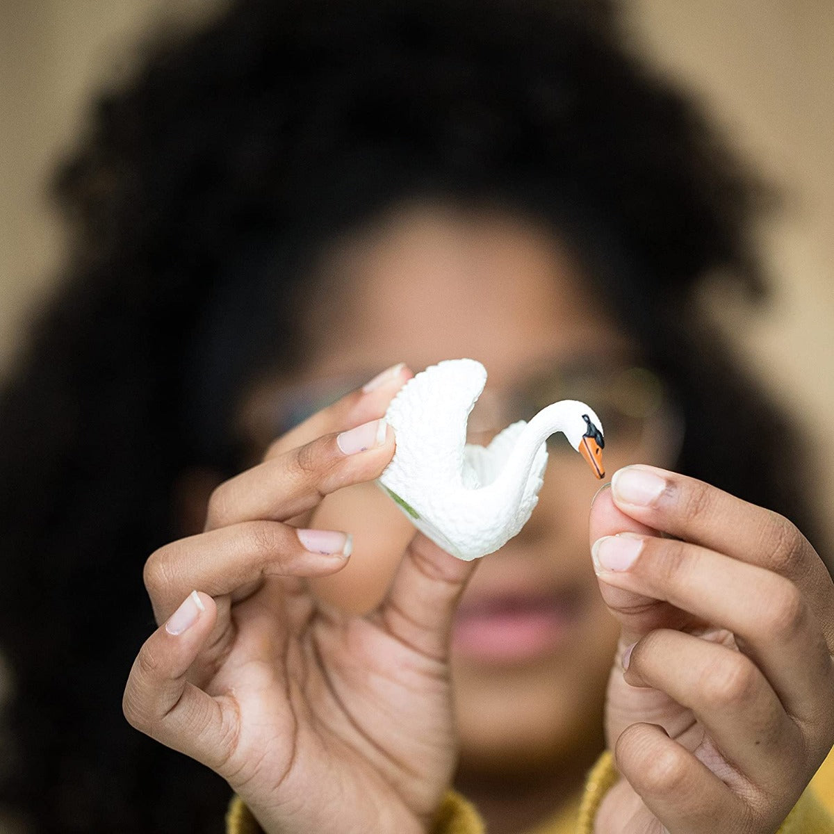 Schleich Swan Animal Figurine Toy