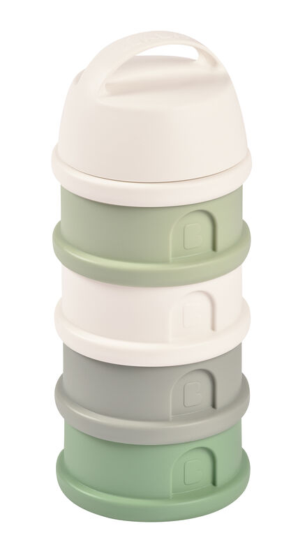 Beaba Stackable Formula Milk Container - 4 Tiers (3 Colors) - Pupsik Singapore