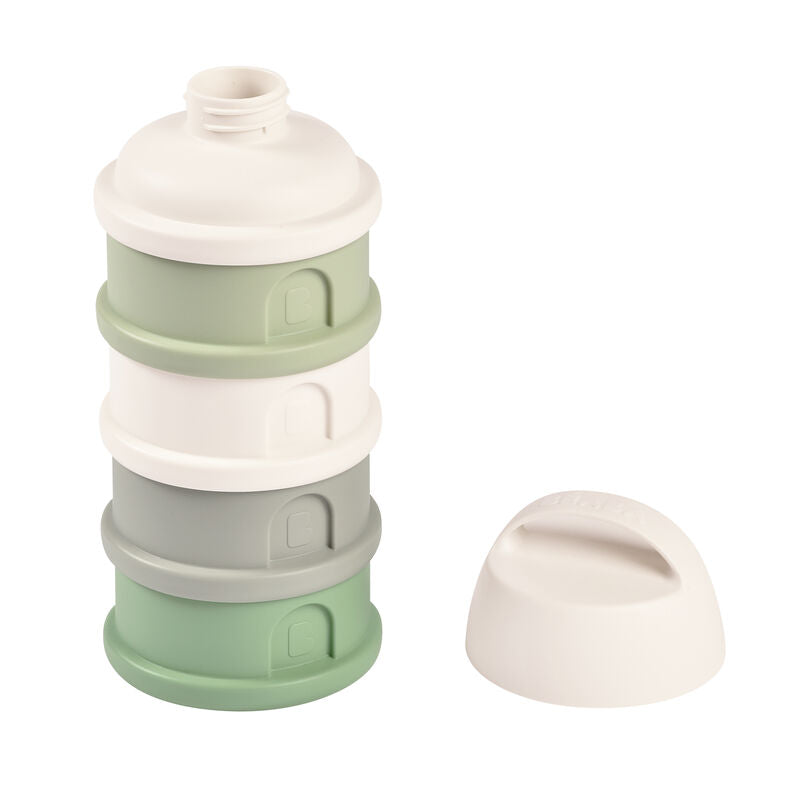 Beaba Stackable Formula Milk Container - 4 Tiers (3 Colors) - Pupsik Singapore