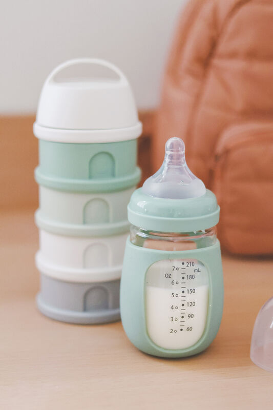 Beaba Stackable Formula Milk Container - 4 Tiers (3 Colors) - Pupsik Singapore
