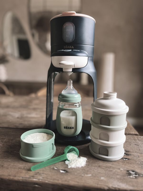Beaba Stackable Formula Milk Container - 4 Tiers (3 Colors) - Pupsik Singapore