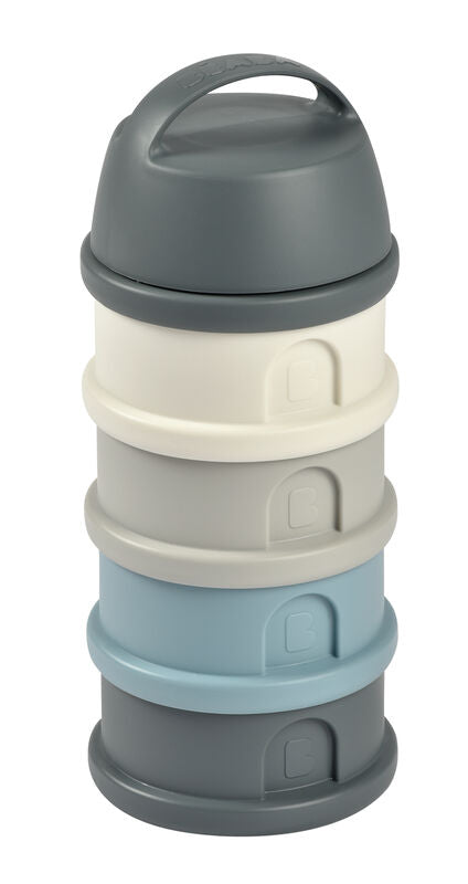Beaba Stackable Formula Milk Container - 4 Tiers (3 Colors) - Pupsik Singapore