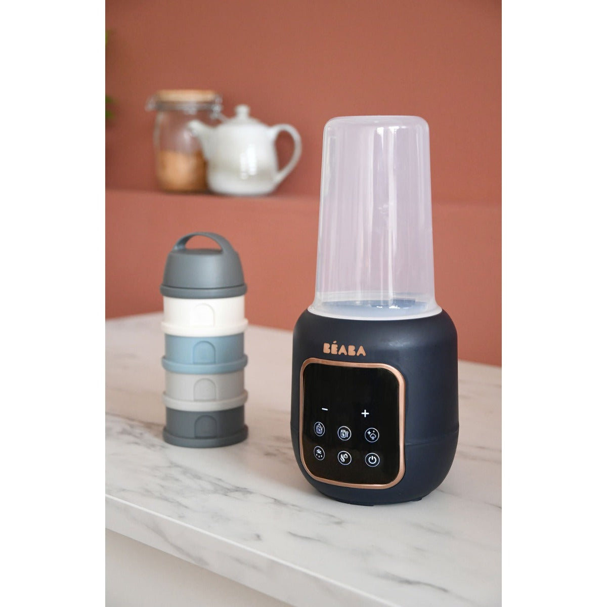 Beaba 5-in-1 Multi Milk Bottle Warmer - Night Blue