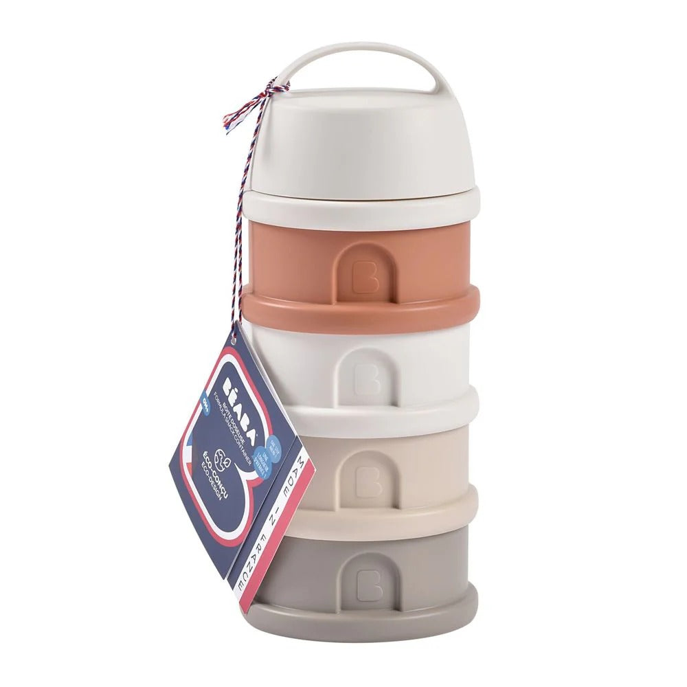 Beaba Stackable Formula Milk Container - 4 Tiers (4 Colors)