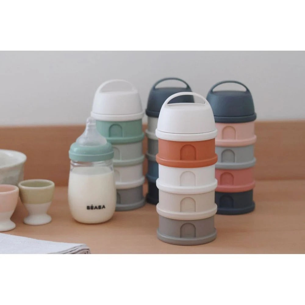 Beaba Stackable Formula Milk Container - 4 Tiers (4 Colors)