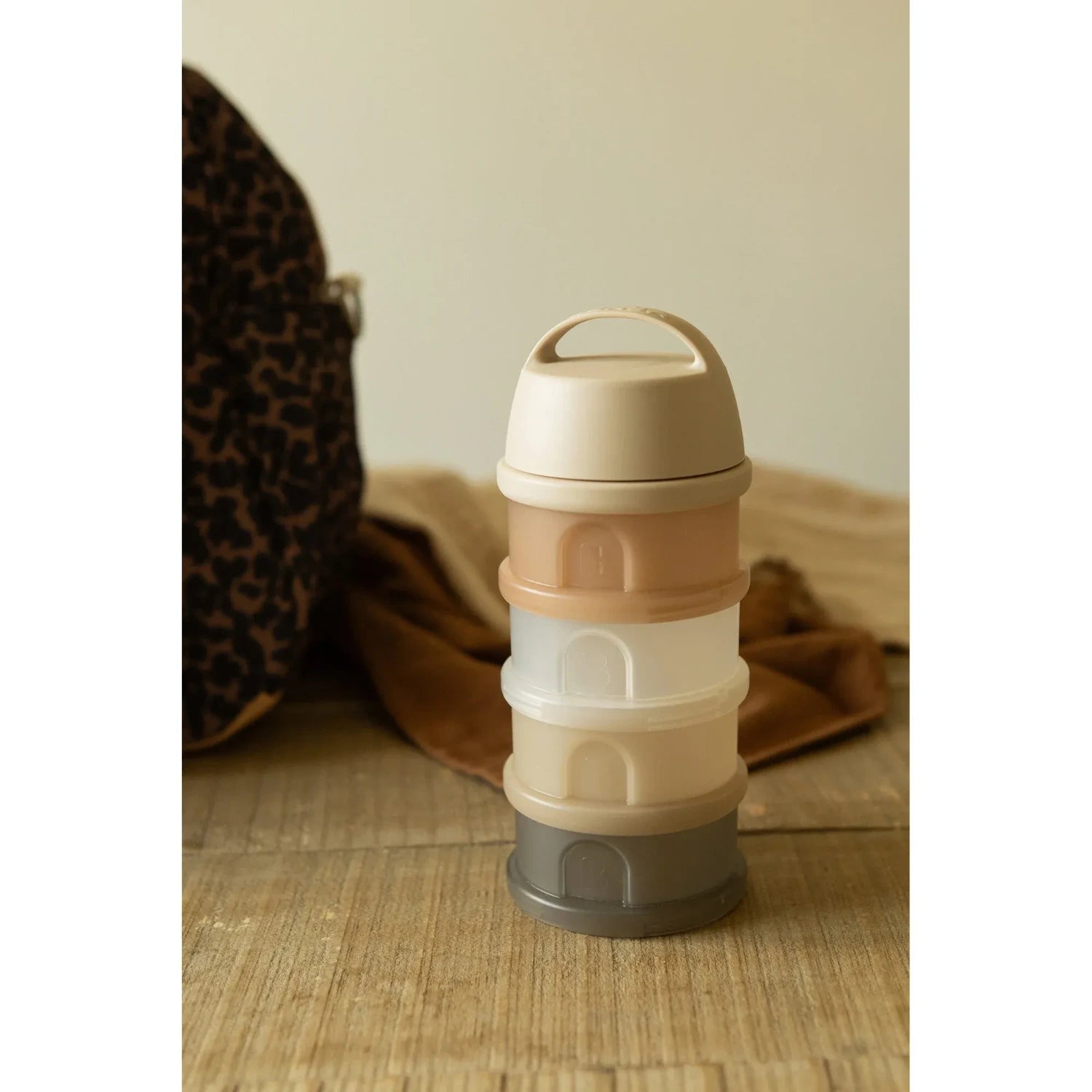 Beaba Stackable Formula Milk Container - 4 Tiers (5 Colors)