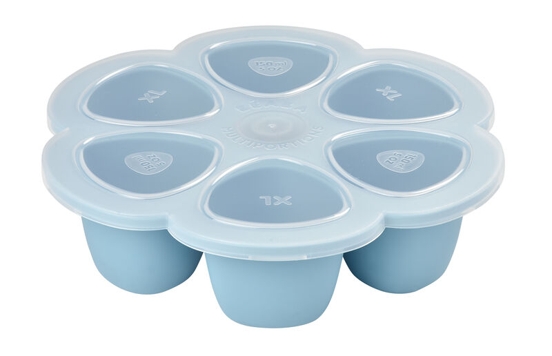 Beaba Silicone MultiPortions Freezer Tray, 6x150ml (4 Colors) - Pupsik Singapore