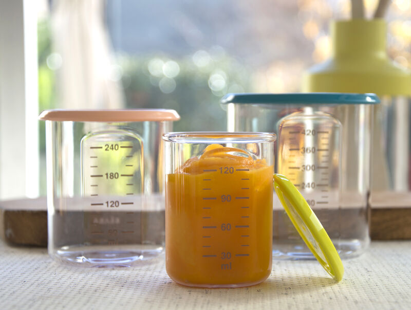 Beaba Baby Tritan Portion Food Jar, 120ml (2 Colors)