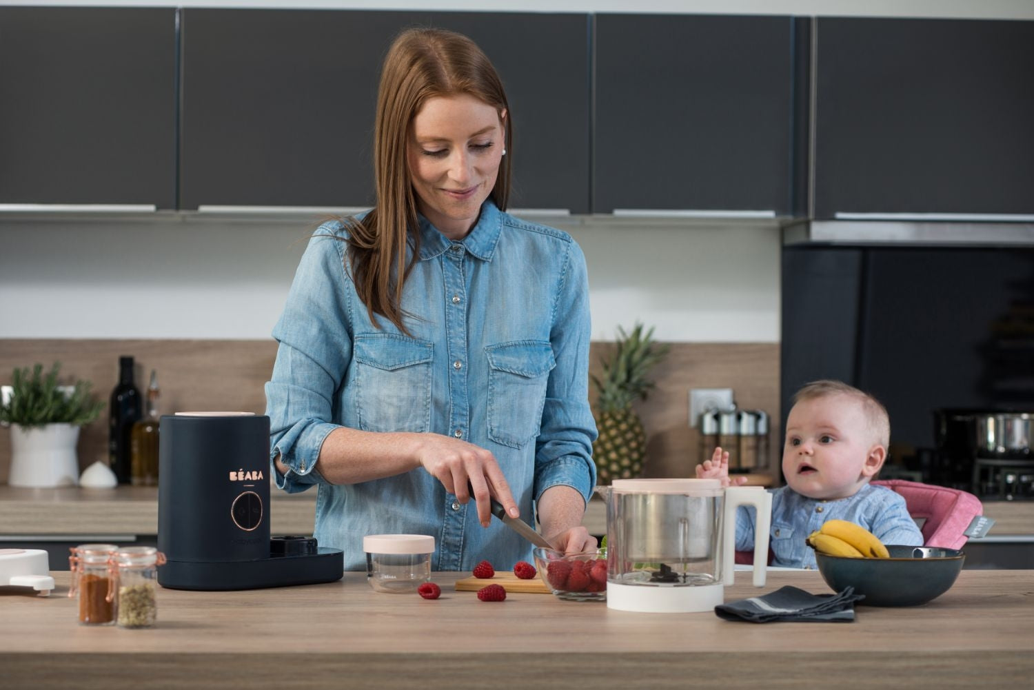 Beaba Babycook Neo Baby Food Maker (4 Colours) - Pupsik Singapore