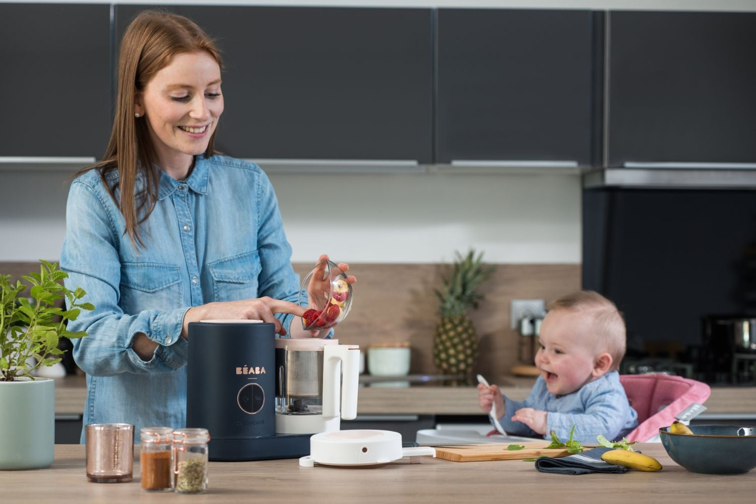 Beaba Babycook Neo Baby Food Maker (4 Colours) - Pupsik Singapore