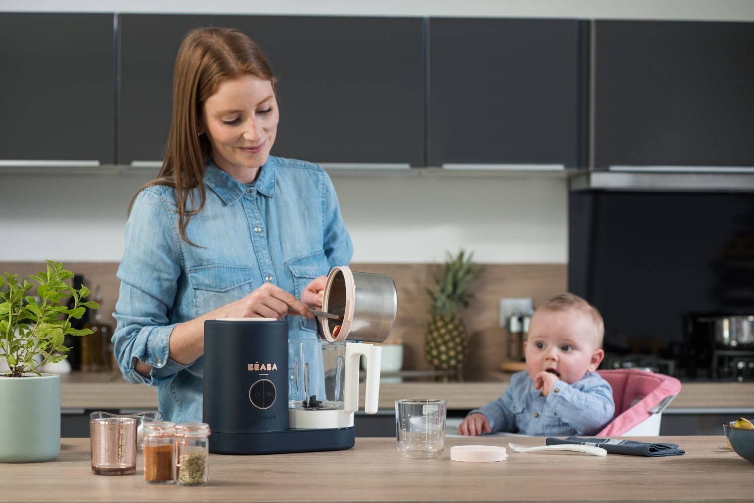 Beaba Babycook Neo Baby Food Maker (4 Colours) - Pupsik Singapore