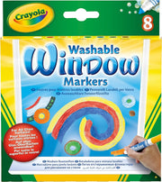 Crayola Washable Window Markers (8pc)