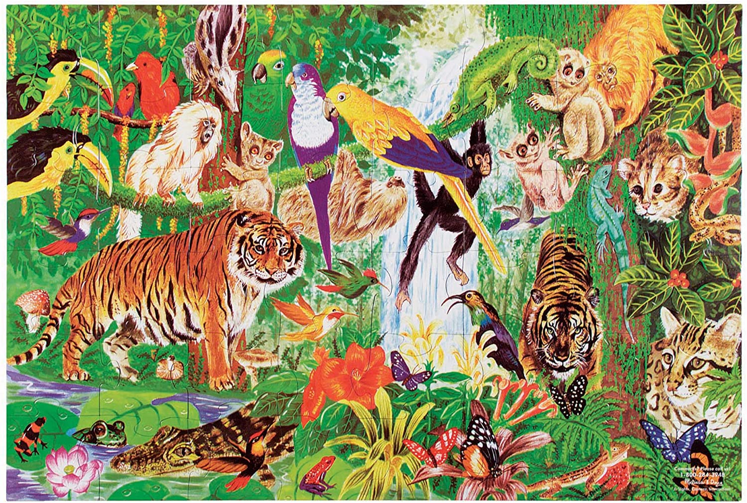 Melissa & Doug Floor Puzzle, 48 pcs (5 Themes)