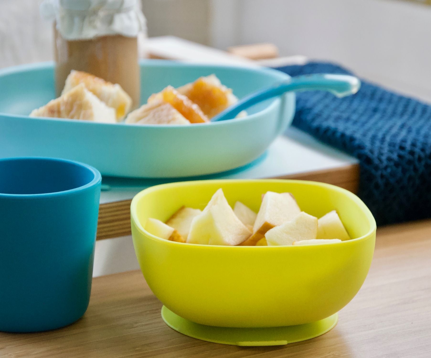 Beaba Silicone Meal Set (7 Colours) - Pupsik Singapore