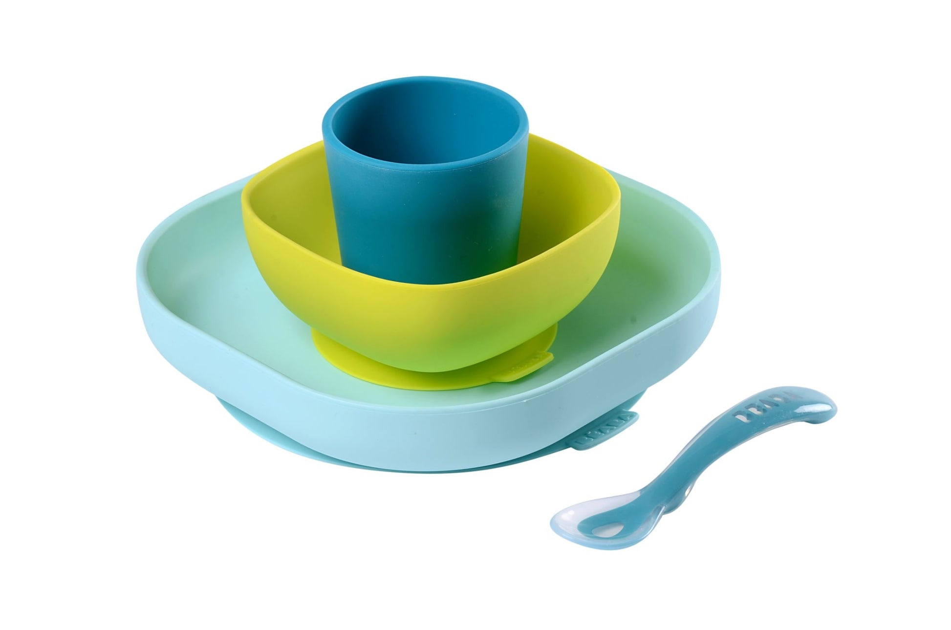 Beaba Silicone Meal Set (7 Colours) - Pupsik Singapore