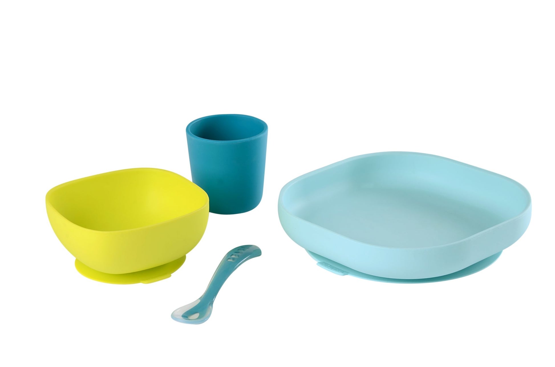 Beaba Silicone Meal Set (7 Colours) - Pupsik Singapore