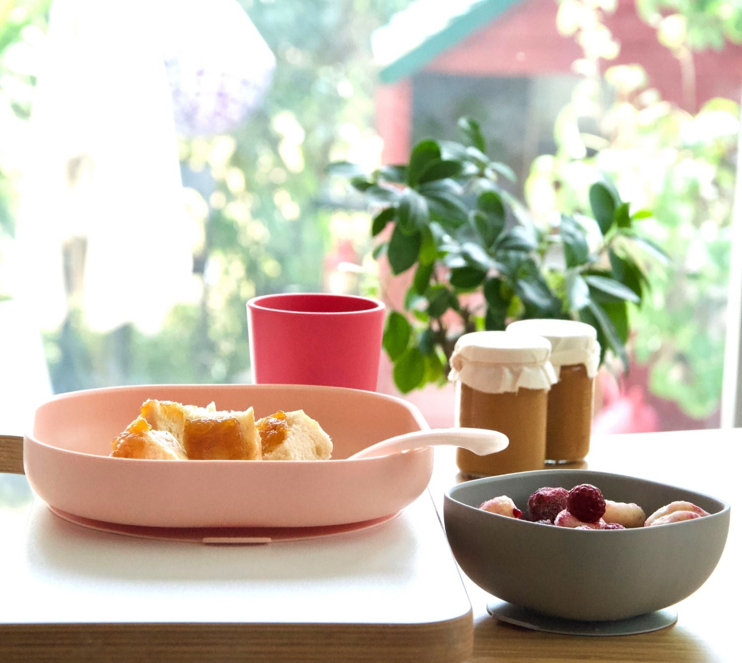 Beaba Silicone Meal Set (7 Colours) - Pupsik Singapore