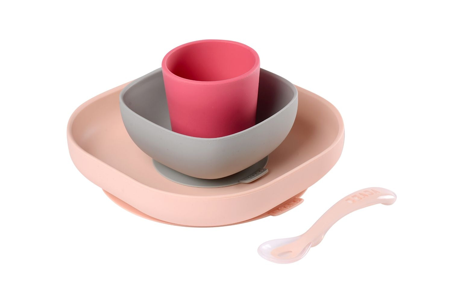 Beaba Silicone Meal Set (7 Colours) - Pupsik Singapore