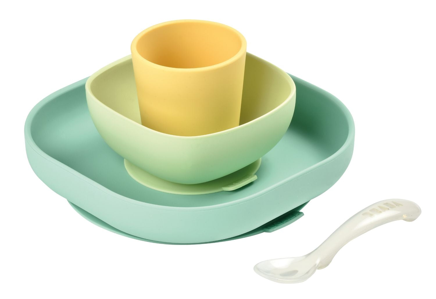 Beaba Silicone Meal Set (7 Colours) - Pupsik Singapore