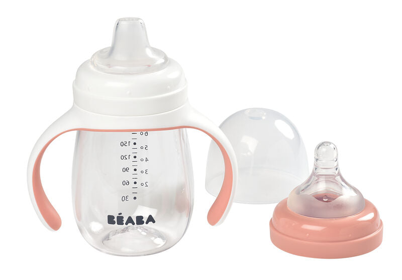 Beaba 2-in-1 Tritan Training Cup, 210ml - Pupsik Singapore
