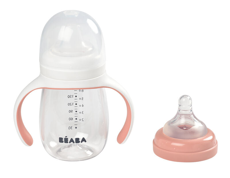 Beaba 2-in-1 Tritan Training Cup, 210ml - Pupsik Singapore