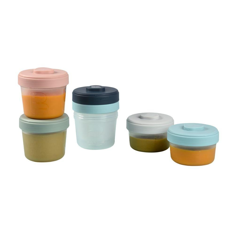 Beaba Clips Portions Starter Food Storage Set (6pc)